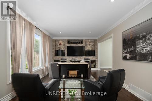 18 Fagan Drive, Halton Hills (Georgetown), ON - Indoor With Fireplace