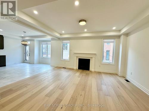 8 Sweet Pear Street, Markham, ON - Indoor Photo Showing Living Room With Fireplace