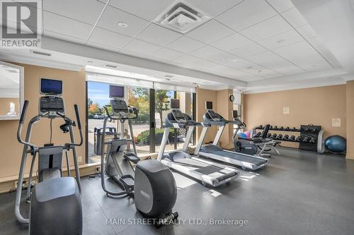 403 - 180 John Way W, Aurora (Bayview Wellington), ON - Indoor Photo Showing Gym Room