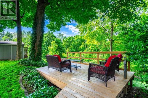 356 Delrex Boulevard, Halton Hills (Georgetown), ON - Outdoor With Deck Patio Veranda