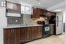 Lower - 16 Evanwood Crescent, Brampton, ON  - Indoor Photo Showing Kitchen With Double Sink 