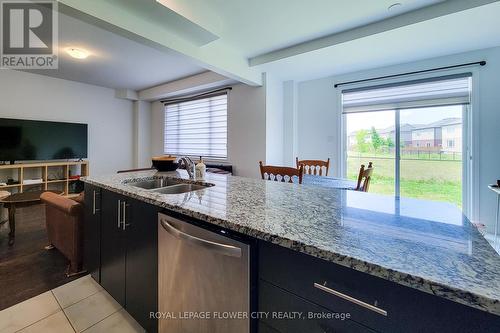 417 Freure Drive N, Cambridge, ON - Indoor Photo Showing Kitchen With Double Sink