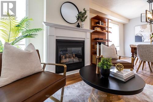 67 Beacham Crescent, Clarington (Newcastle), ON - Indoor Photo Showing Living Room With Fireplace