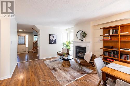 67 Beacham Crescent, Clarington (Newcastle), ON - Indoor Photo Showing Living Room With Fireplace