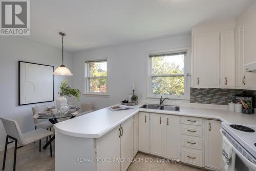 725 Eastbourne Avenue, Oshawa (Eastdale), ON - Indoor Photo Showing Kitchen With Double Sink