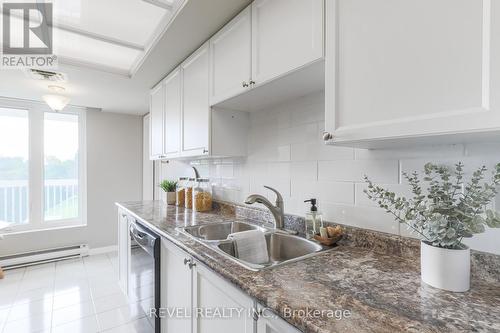 102 - 50 Rivermill Boulevard, Kawartha Lakes (Lindsay), ON - Indoor Photo Showing Kitchen With Double Sink With Upgraded Kitchen