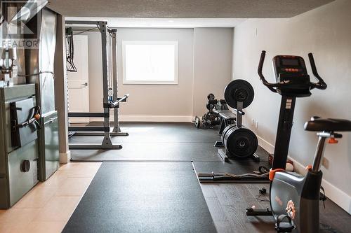 36140 Horrocks Road, Prince George, BC - Indoor Photo Showing Gym Room