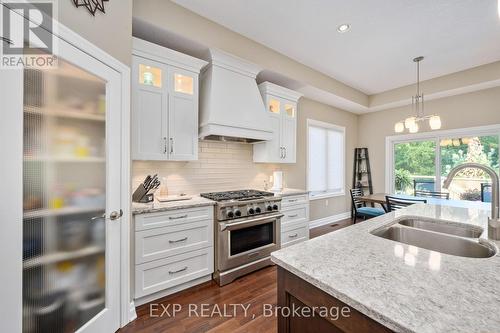 1597 Moe Norman Place, London, ON - Indoor Photo Showing Kitchen With Double Sink With Upgraded Kitchen