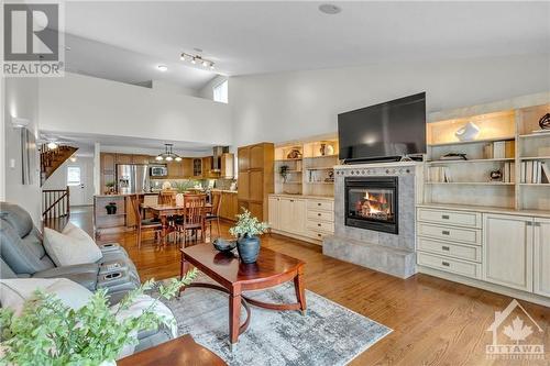 661 Netley Circle, Ottawa, ON - Indoor Photo Showing Living Room With Fireplace