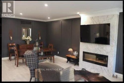 1057 Rippingale Trail, Peterborough, ON - Indoor Photo Showing Living Room With Fireplace