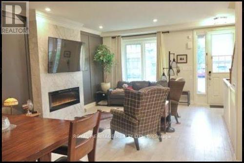 1057 Rippingale Trail, Peterborough, ON - Indoor Photo Showing Living Room With Fireplace