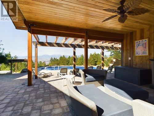 1051 Bullmoose Trail, Osoyoos, BC - Outdoor With In Ground Pool With Deck Patio Veranda With Exterior