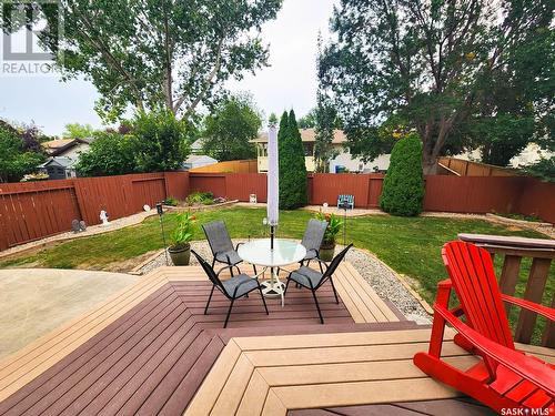 6238 Wellband Drive, Regina, SK - Outdoor With Deck Patio Veranda With Backyard