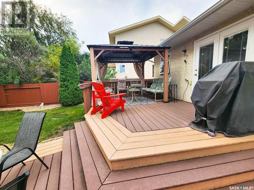 6238 Wellband Drive, Regina, SK - Outdoor With Deck Patio Veranda With Exterior