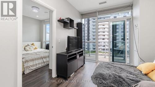 308 - 55 Speers Road, Oakville (Old Oakville), ON - Indoor Photo Showing Other Room With Fireplace