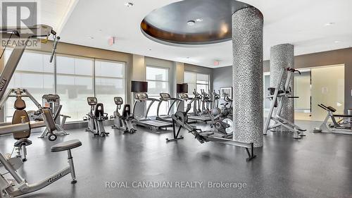 308 - 55 Speers Road, Oakville, ON - Indoor Photo Showing Gym Room