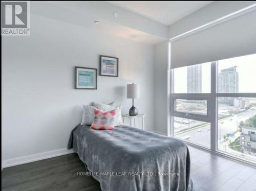 1002 - 4011 Brickstone Mews, Mississauga, ON - Indoor Photo Showing Bedroom