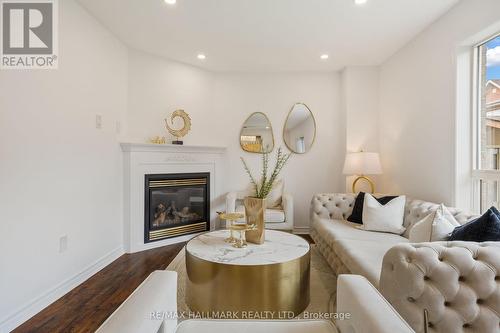 83 Matthew Boyd Crescent, Newmarket, ON - Indoor Photo Showing Living Room With Fireplace