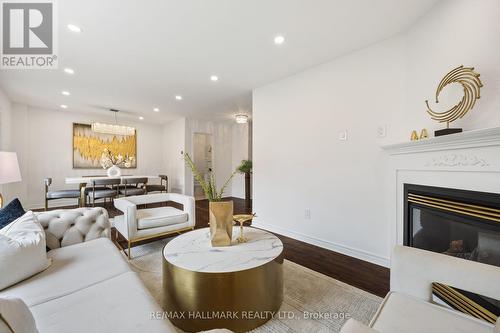 83 Matthew Boyd Crescent, Newmarket, ON - Indoor Photo Showing Living Room With Fireplace