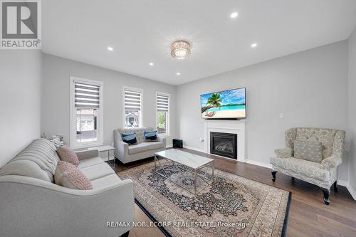 1 Walker Boulevard, New Tecumseth, ON - Indoor Photo Showing Living Room With Fireplace