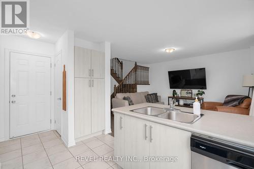 46 Brown Bear Street, Barrie, ON - Indoor Photo Showing Kitchen With Double Sink