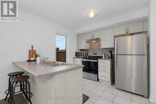 46 Brown Bear Street, Barrie, ON - Indoor Photo Showing Kitchen With Double Sink