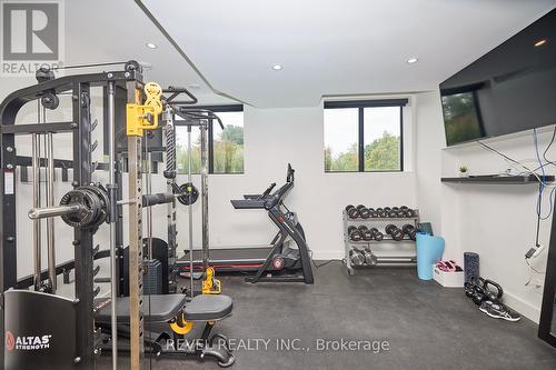 1508 Gregory Road, St. Catharines, ON - Indoor Photo Showing Gym Room