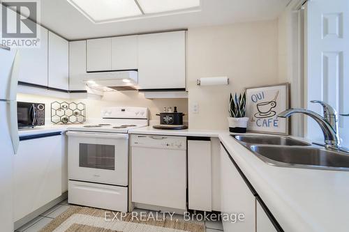 2101 - 45 Kingsbridge Garden Circle, Mississauga (Hurontario), ON - Indoor Photo Showing Kitchen With Double Sink