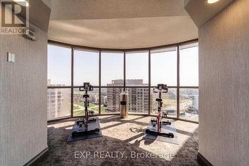 2101 - 45 Kingsbridge Garden Circle, Mississauga (Hurontario), ON - Indoor Photo Showing Gym Room