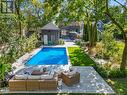 119 Richmond Street, Richmond Hill (Mill Pond), ON  - Outdoor With In Ground Pool With Backyard 