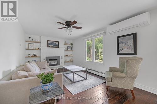 361 Hickling Trail, Barrie (Grove East), ON - Indoor Photo Showing Living Room With Fireplace