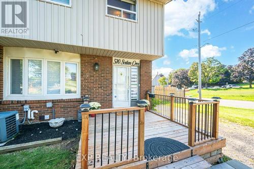 510 Sedan Crescent, Oshawa, ON - Outdoor With Deck Patio Veranda With Exterior