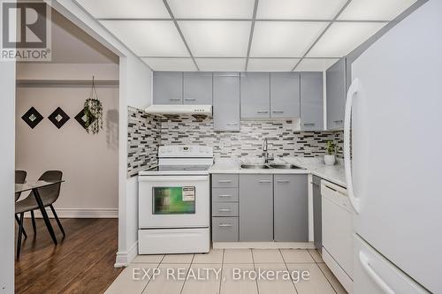 806 - 115 Hillcrest Avenue, Mississauga (Cooksville), ON - Indoor Photo Showing Kitchen With Double Sink