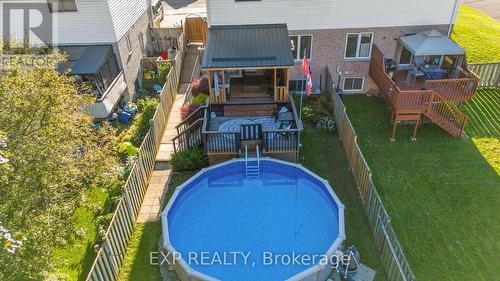 617 Front Street, Quinte West, ON - Outdoor With Above Ground Pool With Deck Patio Veranda