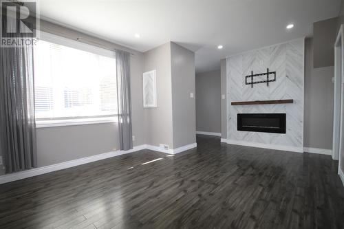 57 Bragg Crescent, Mount Pearl, NL - Indoor Photo Showing Living Room With Fireplace