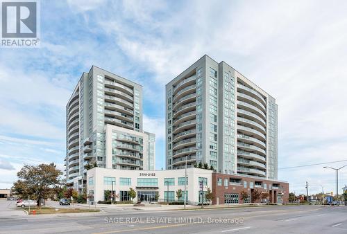 1002 - 2150 Lawrence Avenue, Toronto (Wexford-Maryvale), ON - Outdoor With Balcony With Facade