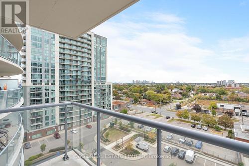 1002 - 2150 Lawrence Avenue, Toronto (Wexford-Maryvale), ON - Outdoor With Balcony With View