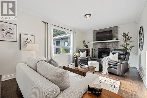 884 Catskill Drive, Oshawa (Northglen), ON - Indoor Photo Showing Living Room With Fireplace