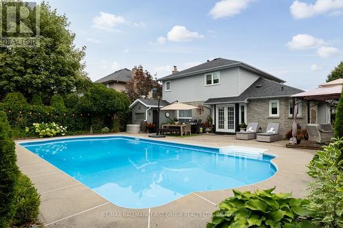 884 Catskill Drive, Oshawa (Northglen), ON - Outdoor With In Ground Pool With Deck Patio Veranda With Backyard