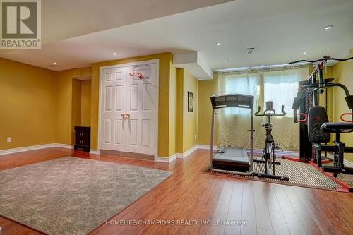 145 Raponi Circle, Toronto (Rouge), ON - Indoor Photo Showing Gym Room