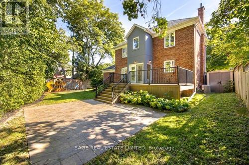 119 Burnhamthorpe Road, Toronto (Islington-City Centre West), ON - Outdoor With Deck Patio Veranda