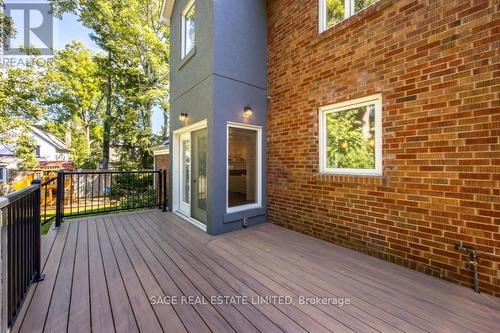 119 Burnhamthorpe Road, Toronto (Islington-City Centre West), ON - Outdoor With Deck Patio Veranda With Exterior