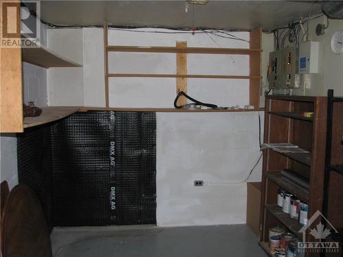 STORAGE AREA - 677 Borthwick Avenue, Ottawa, ON - Indoor Photo Showing Garage