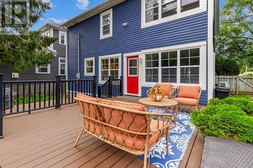 55 Poplar Avenue, St. John'S, NL - Outdoor With Deck Patio Veranda With Exterior