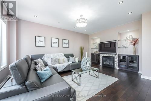 13 Hua Du Avenue, Markham (Berczy), ON - Indoor Photo Showing Living Room With Fireplace