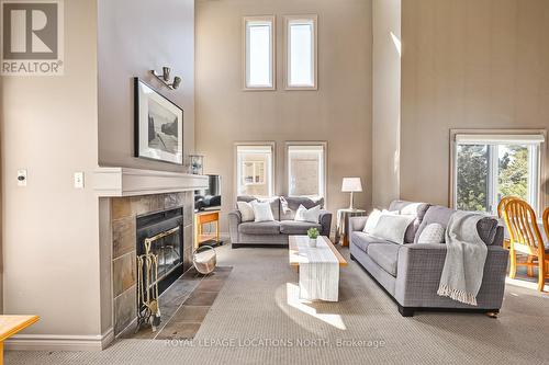 204 - 169 Jozo Weider Boulevard, Blue Mountains, ON - Indoor Photo Showing Living Room With Fireplace