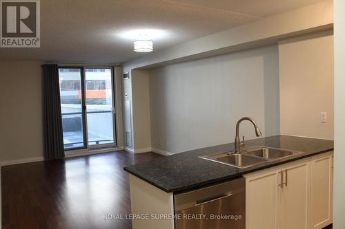 210 - 801 Bay Street, Toronto, ON - Indoor Photo Showing Kitchen With Double Sink