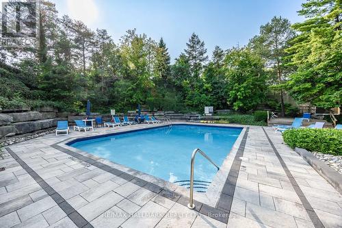 312 - 22 Clarissa Drive, Richmond Hill (Harding), ON - Outdoor With In Ground Pool With Backyard