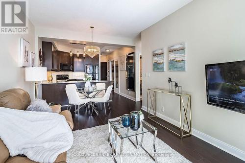 1304 - 80 Absolute Avenue, Mississauga, ON - Indoor Photo Showing Living Room