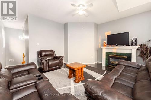 295 Morningmist Street, Brampton (Sandringham-Wellington), ON - Indoor Photo Showing Living Room With Fireplace